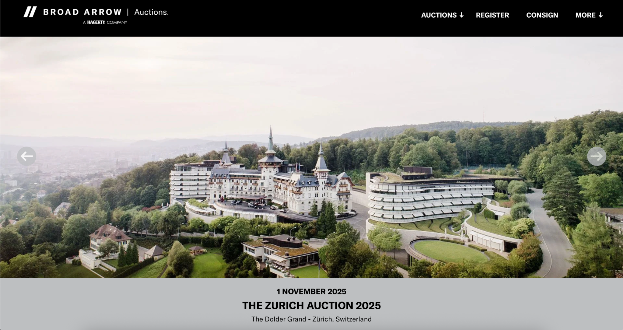 Broad Arrow’s Zürich Sale is This Weekend